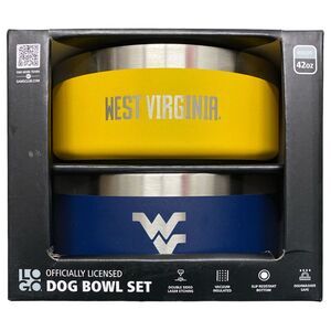 West Virginia Mountaineers - Logo Brands NCAA Double Walled Vacuum Insulated Sta